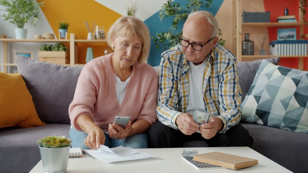 Reviewing monthly bills together to find ways to lower costs